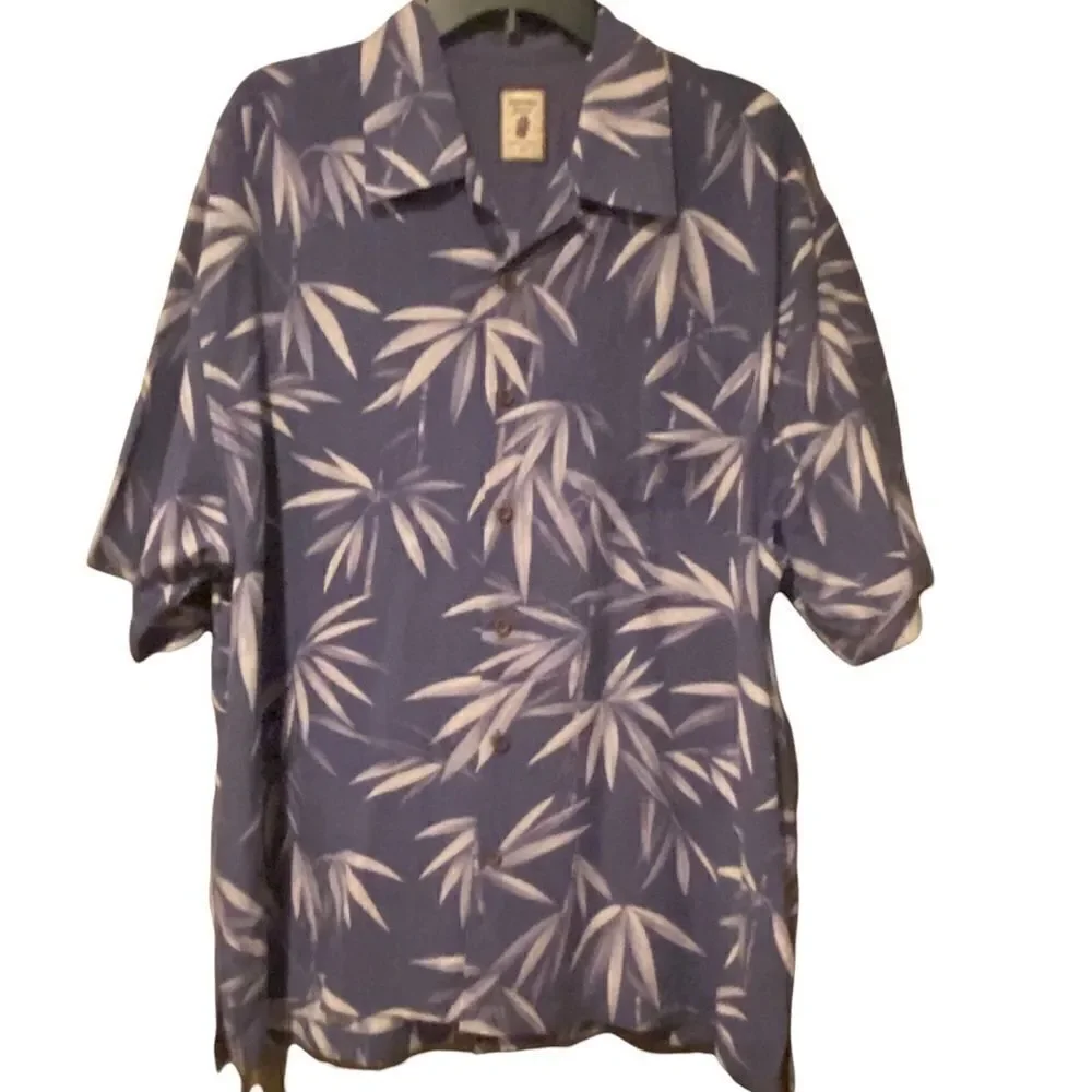Jamaican Jaxx Silk Hawaiian Shirt Size XL